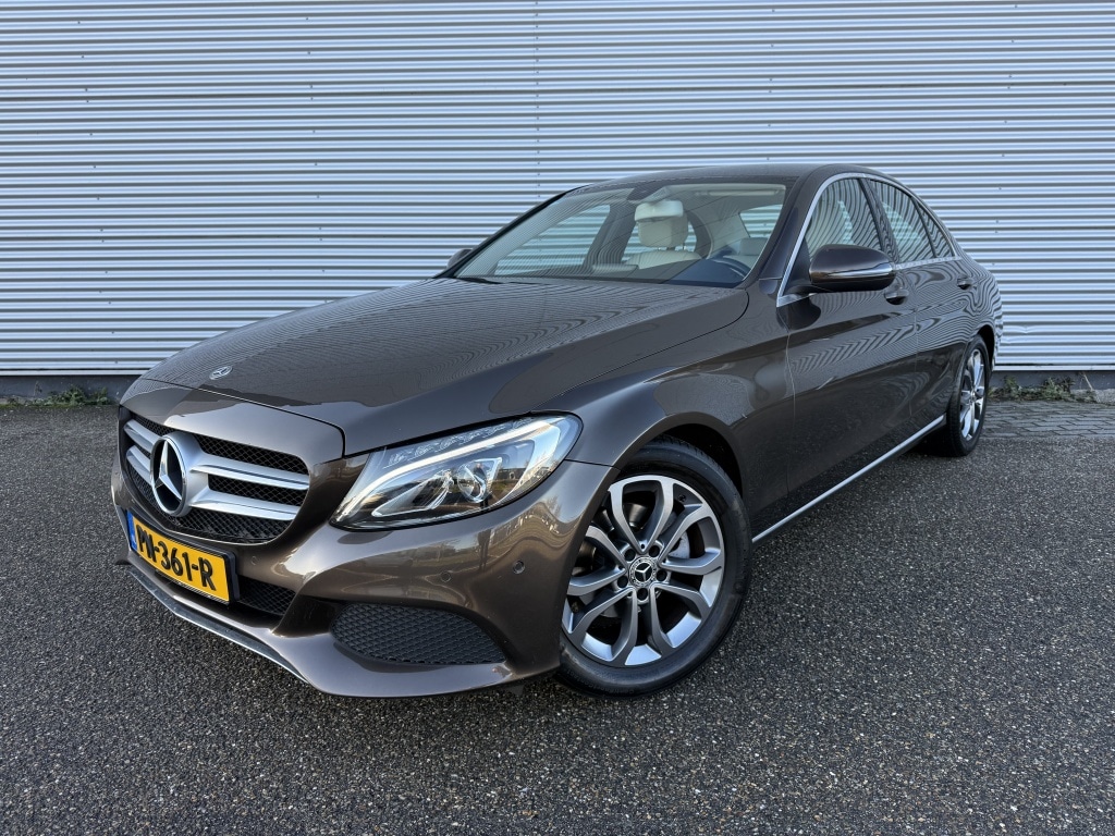 Mercedes-Benz C-klasse 180 Business Sol. NAP Dealer OH Camera Trekhaak Stoelverwarming