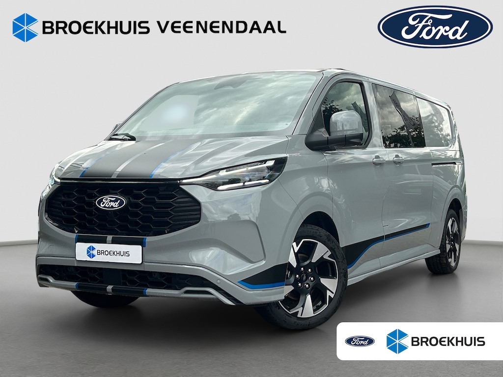 Ford Transit Custom 320 2.5 PHEV L2H1 Sport DC | Adap. Cruise Control | Winterpack | 360 Camera | Trekhaak | Keyless | CarPlay |