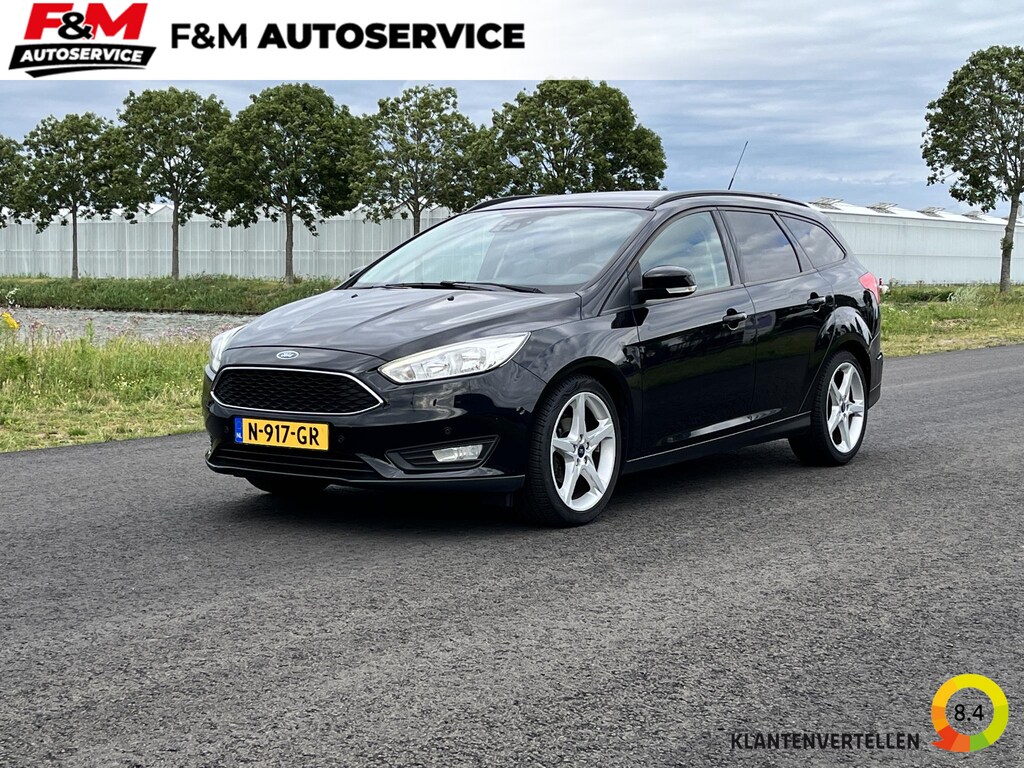 Ford Focus Wagon 1.0 Titanium Edition Clima, cruise, stoel-stuur verwarming, pdc, blindspot