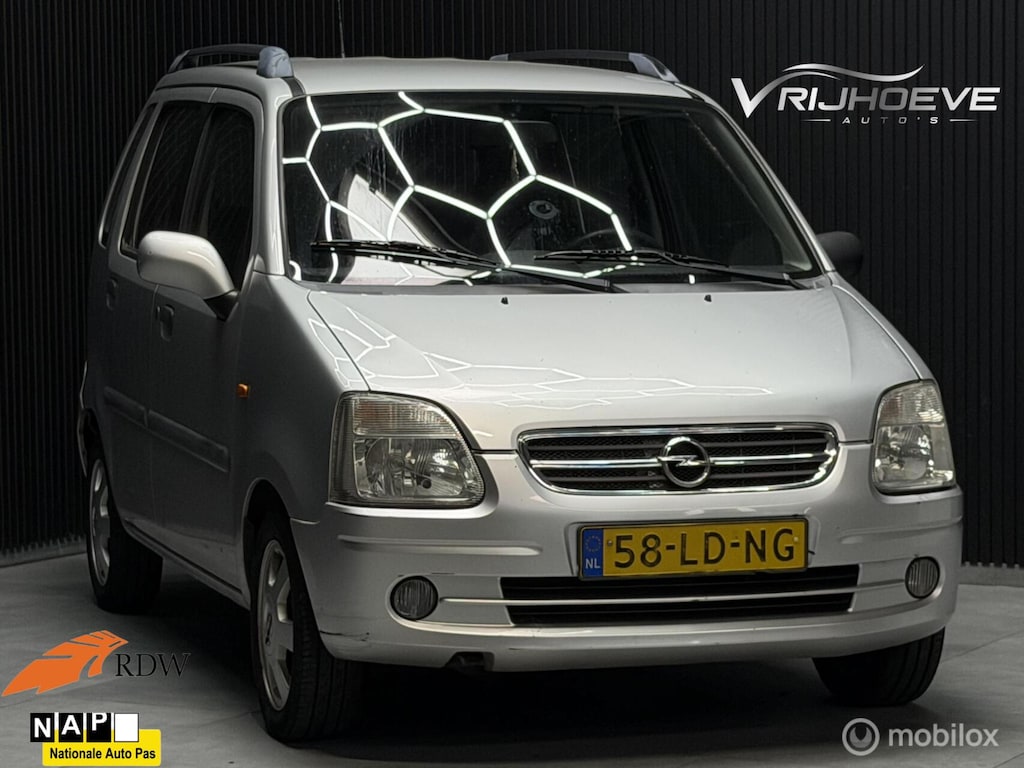 Opel Agila 1.2-16V Elegance|NAP|APK|ELEKRAMEN|STUURBEKR