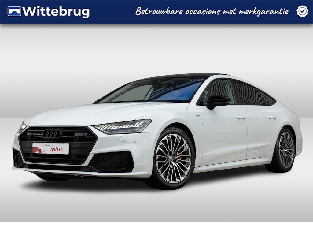 Audi A7 Sportback 55 TFSI e 367PK quattro Competition | Panoramadak | B&O | Trekhaak | Head Up | Laser | Memory | 19 Inch |