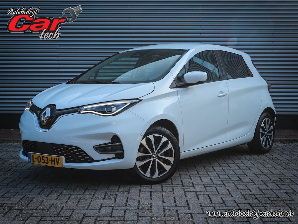 Renault Zoe R135 Intens 52 kWh Clima  | Cruise | Navi | Half leer | Stuur/Stoelverwarming | Led | Lichtmetaal | SOH 92% | Koop accu |