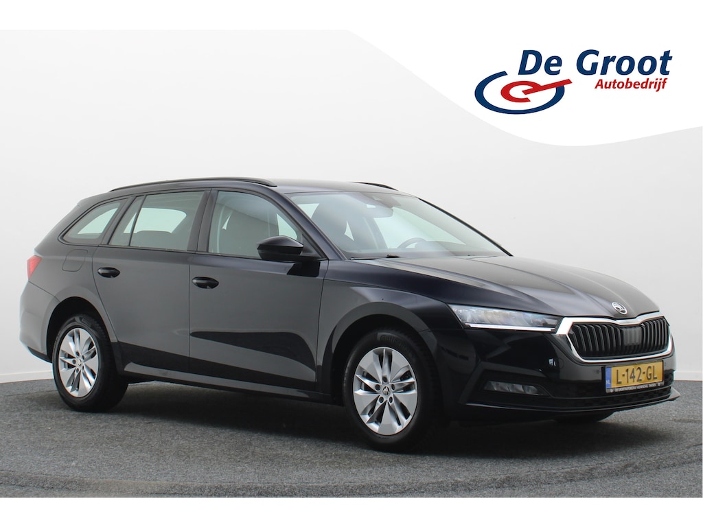 Skoda Octavia Combi 1.0 e-TSI DSG Business Edition Virtual Cockpit, Cruise, Apple Carplay, Rijstrooksensor, LED, DAB, PDC, 16''