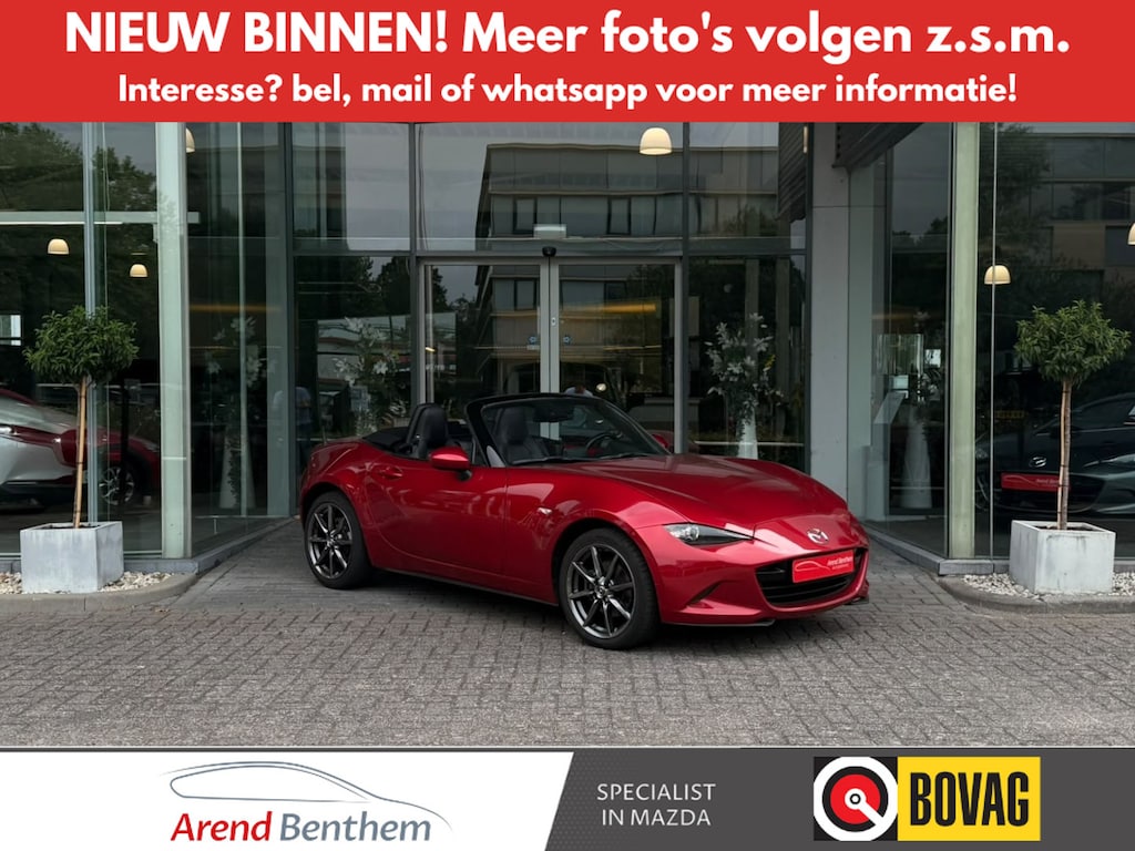 Mazda MX-5 2.0 SkyActiv-G 160 GT-M BOSE / Leer / Navi / Clima / Cruise