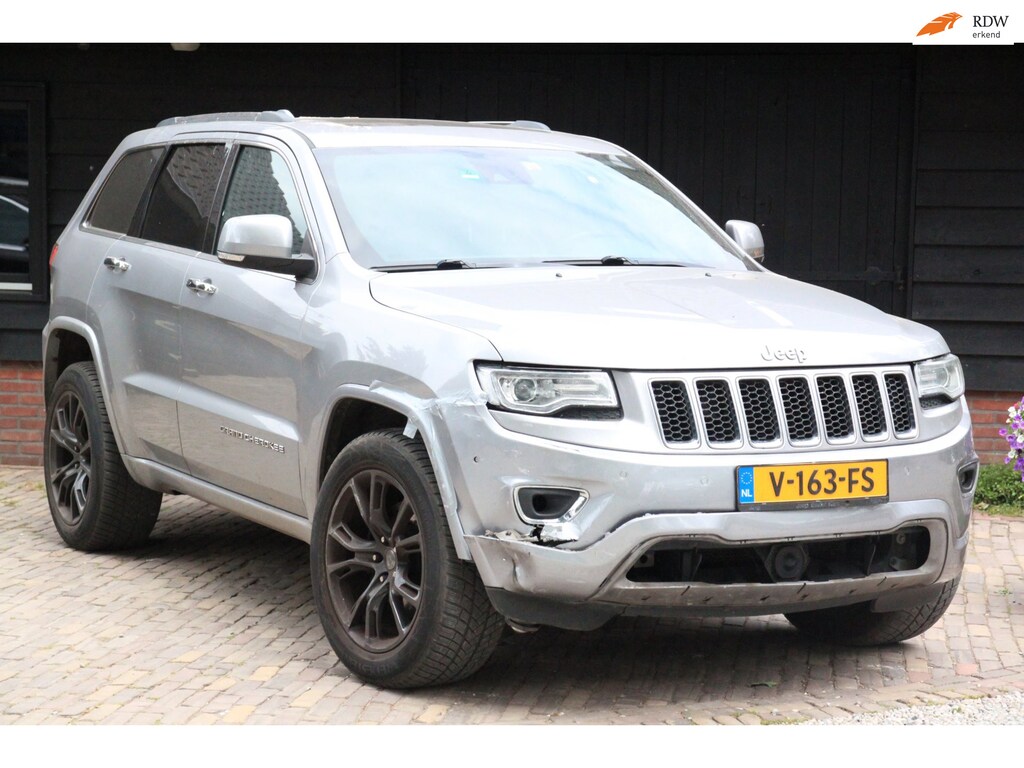 Jeep Grand Cherokee 3.0 CRD Overland Elek-Dak/Camera/Leer/Navigatie/Trekhaak