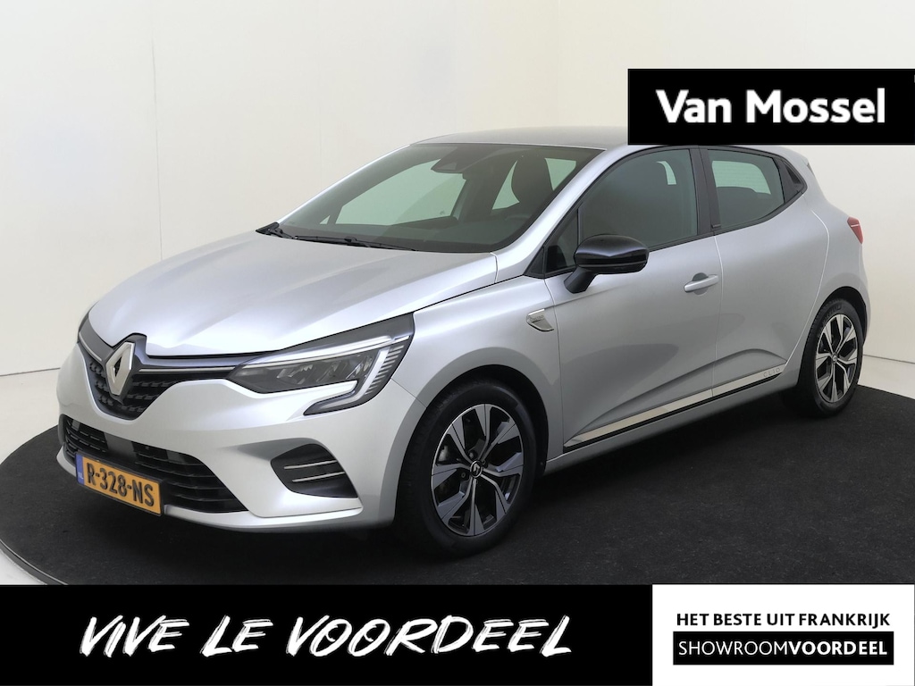 Renault Clio 1.6 E-Tech Hybrid 140 Limited | airco automatisch | Apple Carplay/Android | cruise control | LED koplampen | lederen bekleding | lichtmetalen velgen 17"| navigatiesysteem full map | rijstrooksensor met correctie | voorstoelen verwarmd |