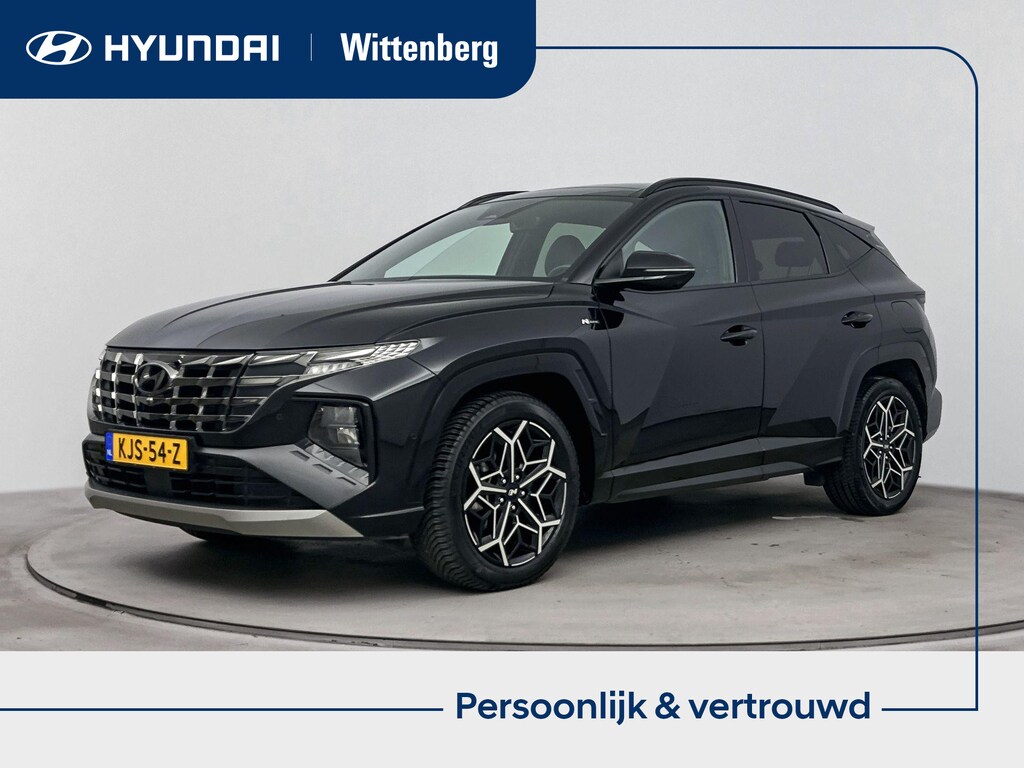 Hyundai Tucson 1.6 T-GDI HEV N line Sky | Schuif/kanteldak | Stoelverwarming & verkoeling | Navigatie | Stuurverwarming | All season banden |