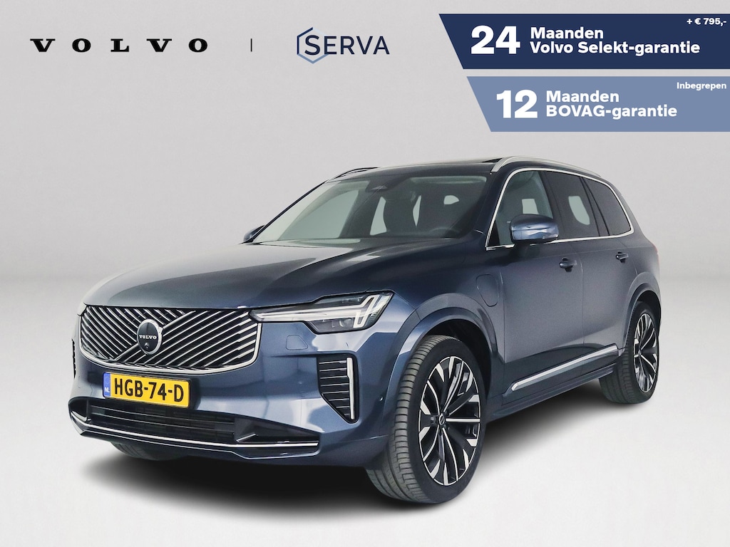 Volvo XC90 T8 Plug-in hybrid AWD Ultra Bright | SOH 100% | Panoramadak | 360° camera | Bowers & Wilkins | Luchtvering | Head-up display | Stoel- en Stuurverwarming