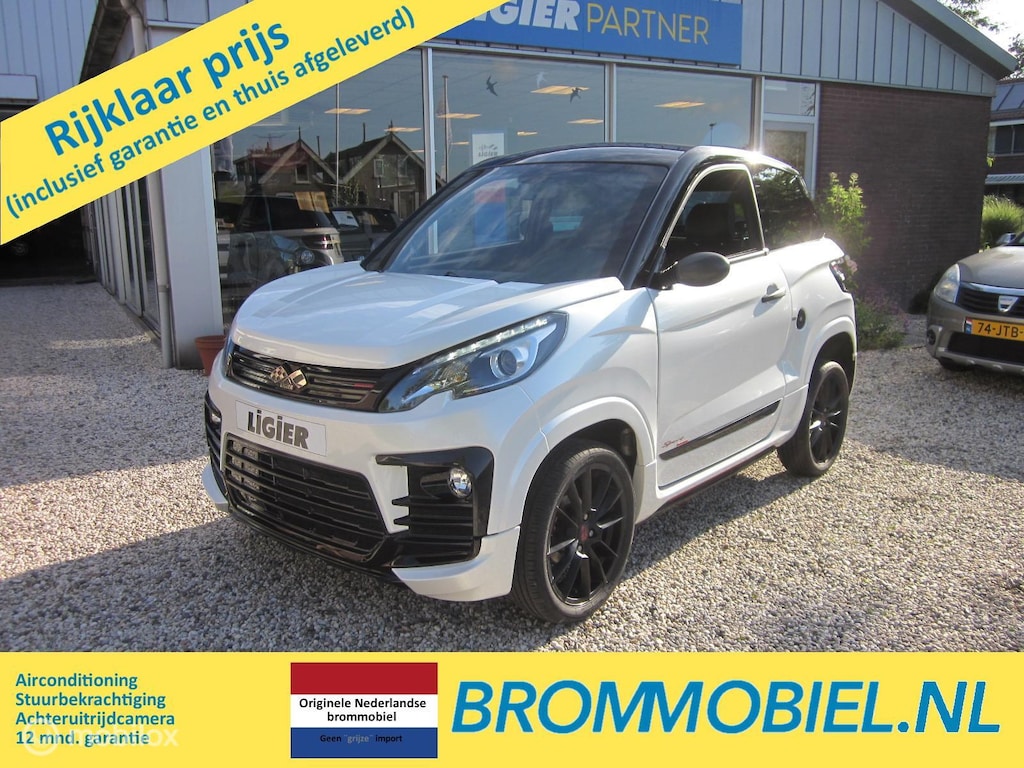 Ligier JS60 DCi Sport Ultimate brommobiel, airco stuurbekr.