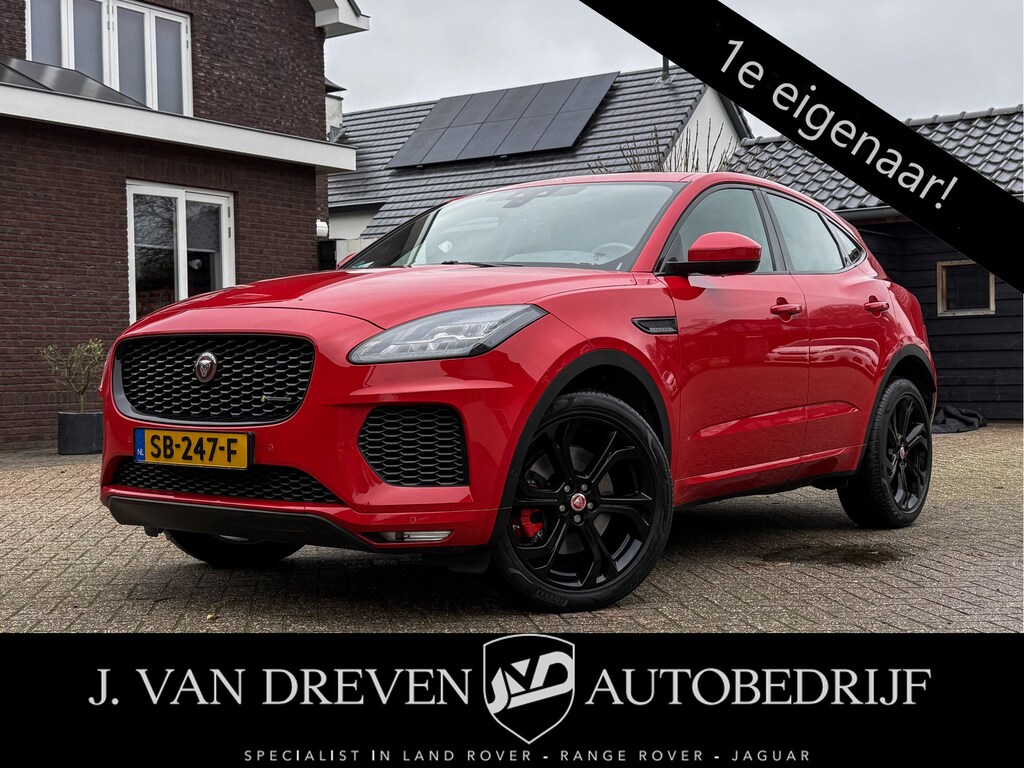 Jaguar E-Pace 2.0 P250 AWD First Edition Black Pack - Eerste eigenaar! R-dynamic, Cruise, Elek. verw. stoelen, Airco!