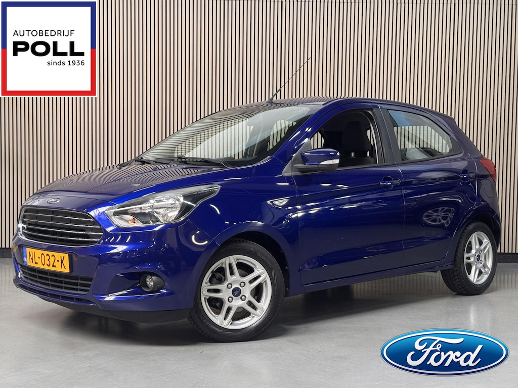 Ford Ka Ka+ 1.2i 85pk Ultimate Airco Parkeersensoren LM velgen met All season Banden 5d Dealeronderhouden