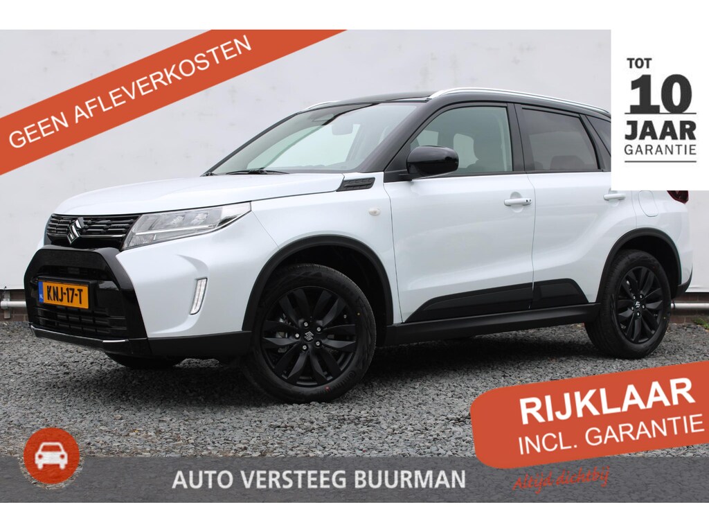 Suzuki Vitara 1.4 Boosterjet Smart Hybrid Automaat, Black&White Editon, Trekhaak en Zwarte LM-Velgen