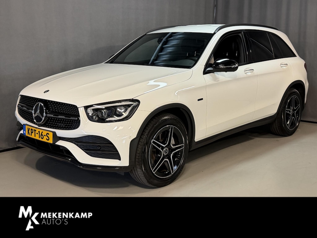 Mercedes-Benz GLC 300e 4MATIC AMG Line 19"/Luchtvering/Matrix LED/Keyless/Memory + stoelverwarming/Sfeerverlichting/Elektrische klep/Apple Carplay & Android Auto