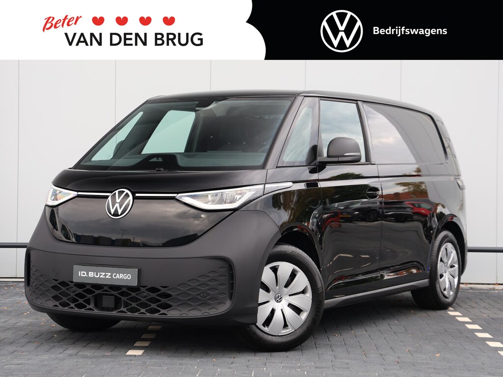 Volkswagen ID. Buzz Cargo Economy Limited Edition Elektromotor 286PK 79 kWh | Navi via App Connect | Camera | Trekhaak | Bijrijdersbank | Achterklep | Grote Accu