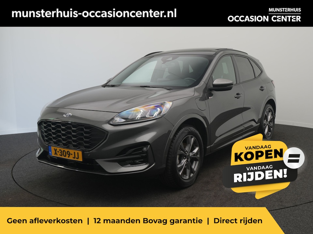 Ford Kuga 2.5 PHEV ST-Line - RIJKLAARPRIJS - Plug-in Hybride - All Seasonbanden - Achteruitrijcamera - Elektrisch Glazen Panoramadak - Trekhaak