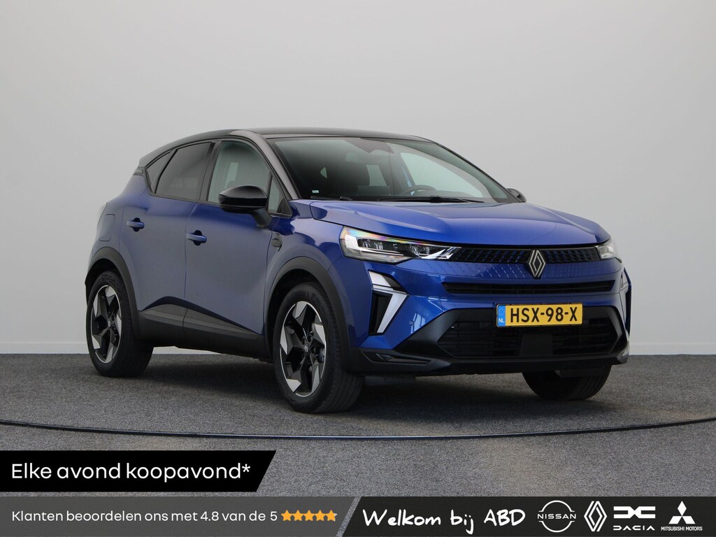 Renault Captur 1.6 E-Tech full hybrid 145 techno | Adaptieve Cruise Control | Navigatie | Achteruitrij camera | Parkeersensoren rondom |