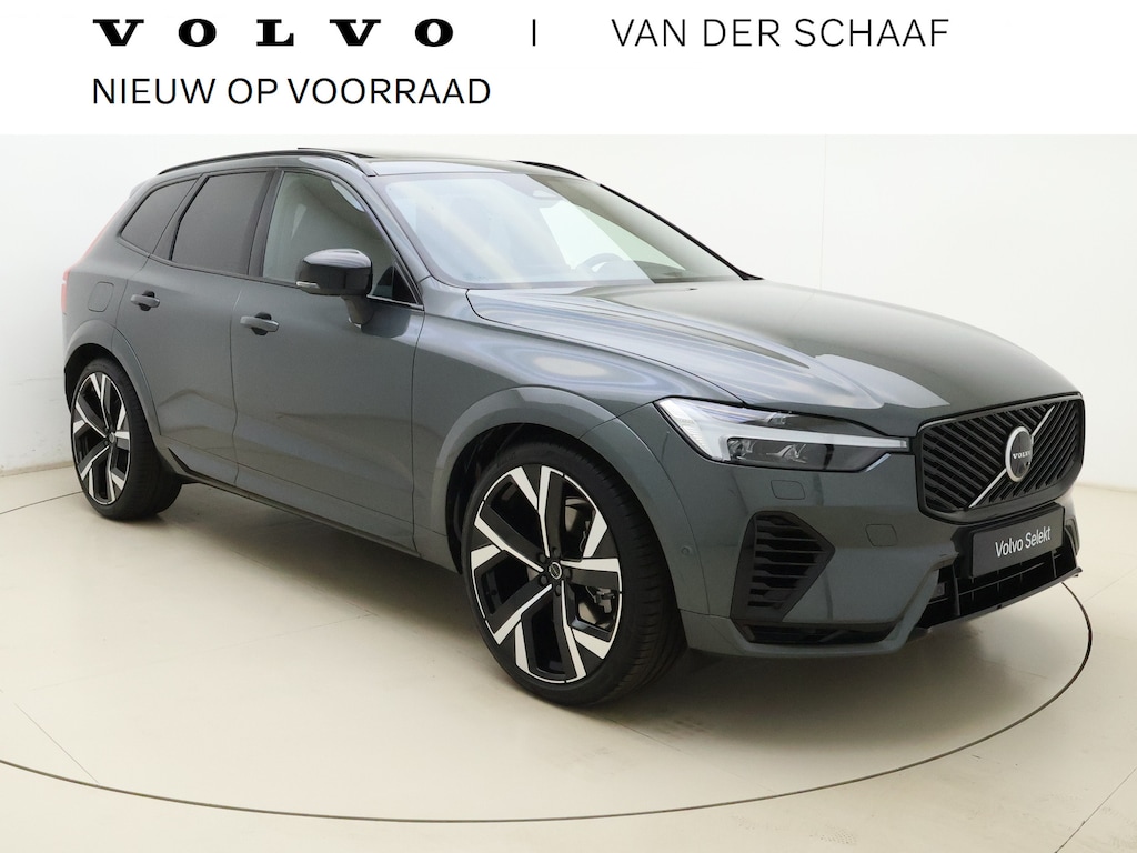 Volvo XC60 T8 406pk AWD Ultra - Dark Executive Edition / NIEUW / DIRECT LEVERBAAR / 22'' / STOELVENTILATIE / DUBBEL GLAS / CHARCOAL HEMEL / FOREST LAKE / MASSAGE /