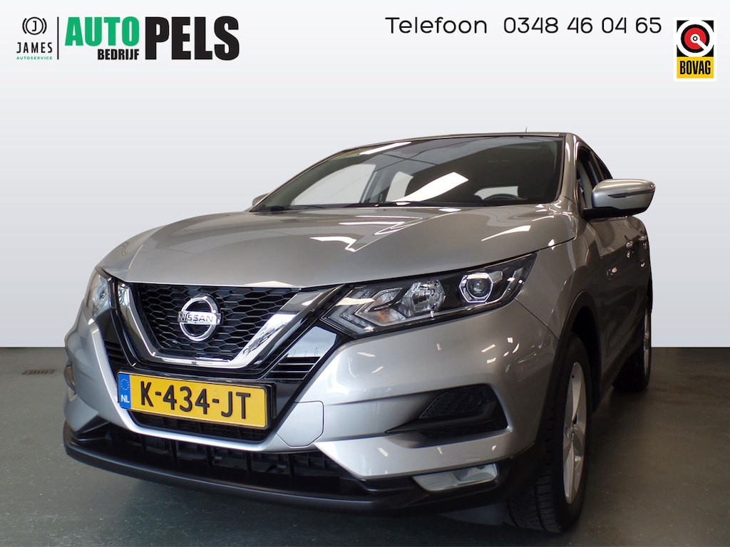 Nissan Qashqai 1.3 DIG-T Acces Edition Apple Carplay, Clima controle, Cruise controle, Elek ramen V/A, Achteruitrijcamera, Led verlichting, Pdc V/A, Lm velgen 17'', Nederlandse auto!! Bovag afleverpakket 69,-