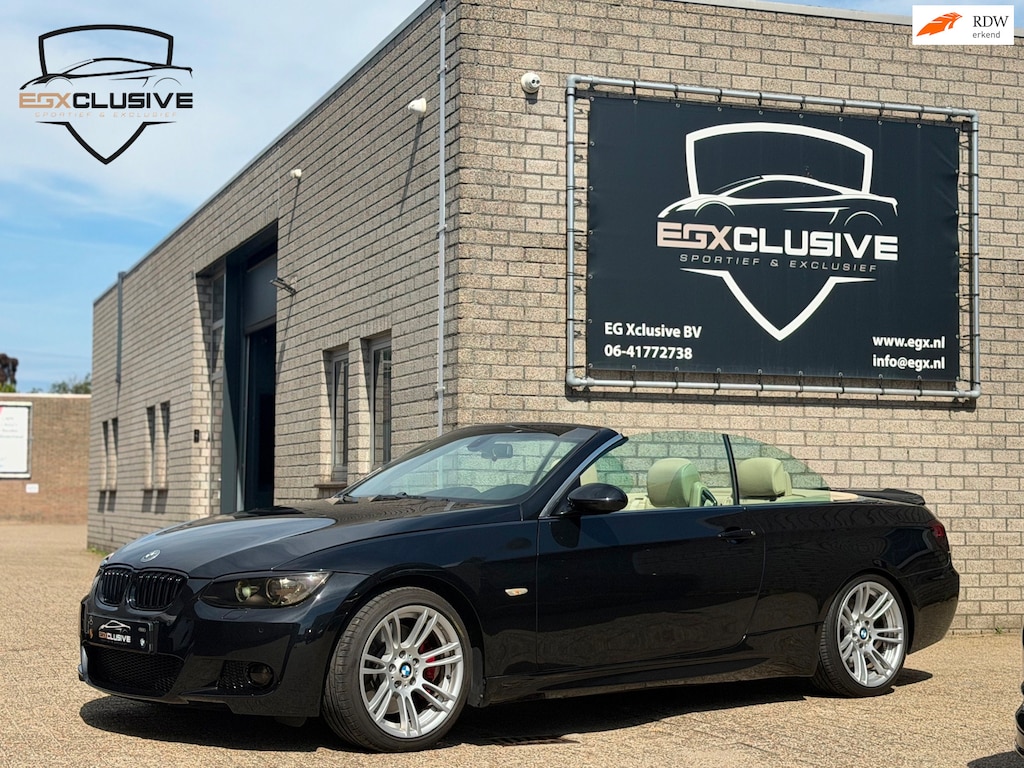BMW 3-Serie Cabrio 335i High Executive M PAKKET|CRUISE CONTROL|PDC|STOELVERWARMING|