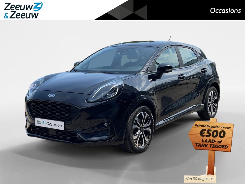 Ford Puma 1.0 EcoBoost Hybrid ST-Line | Trekhaak | Stuur stoel en voorruitverwarming | Navigatie | Lm velgen