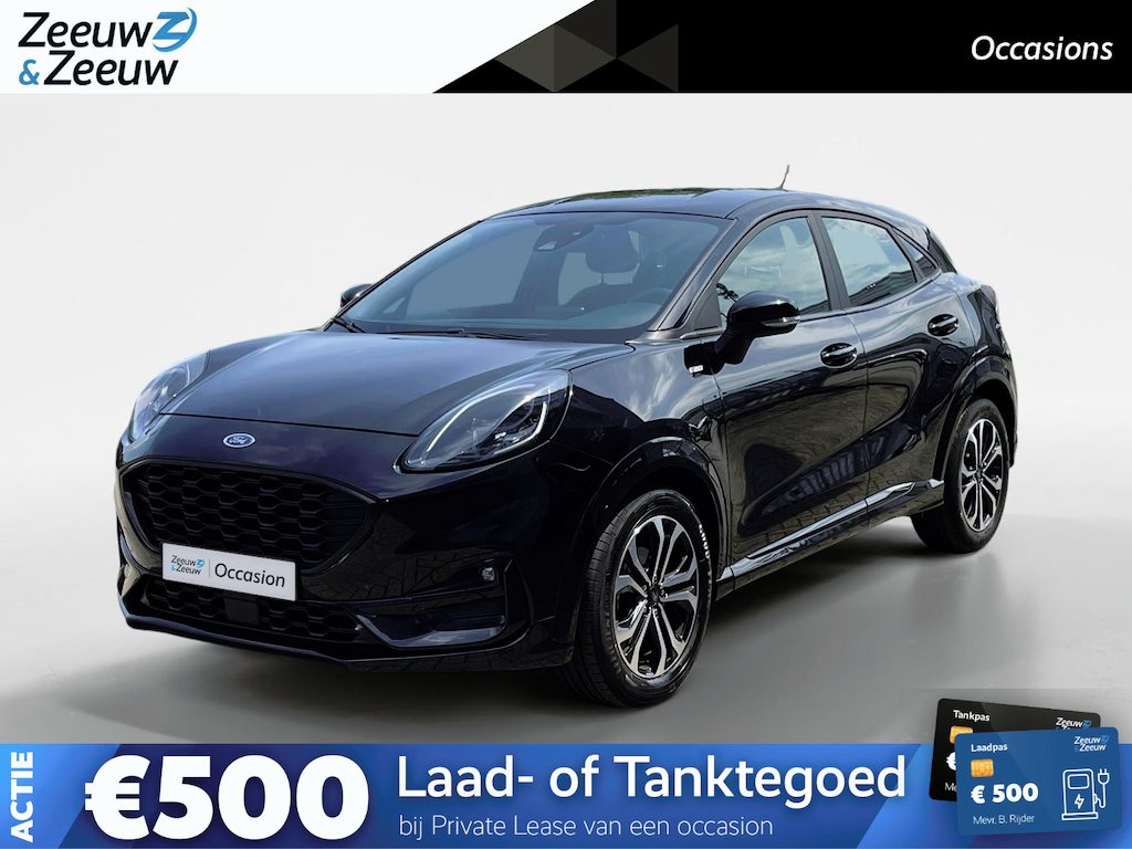 Ford Puma 1.0 EcoBoost Hybrid ST-Line | Trekhaak | Stuur stoel en voorruitverwarming | Navigatie | Lm velgen