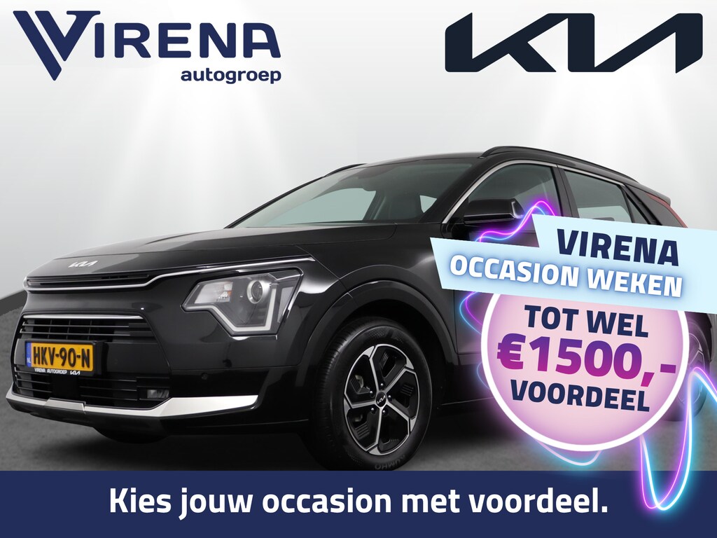 Kia Niro Hybrid 1.6 GDi DynamicLine - Climate Control - Adaptieve Cruise Control - Lichtmetalen Velgen - Navigatie - Fabrieksgarantie tot 04-2032