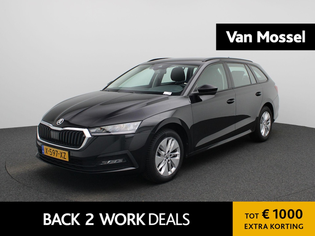 Skoda Octavia Combi 1.0 e-TSI Business Edition AUTOMAAT | NAVIGATIE | APPLE CARPLAY | PDC | LED | DAB | LMV | CRUISE | CLIMA | 12 MAANDEN BOVAG GARANTIE |