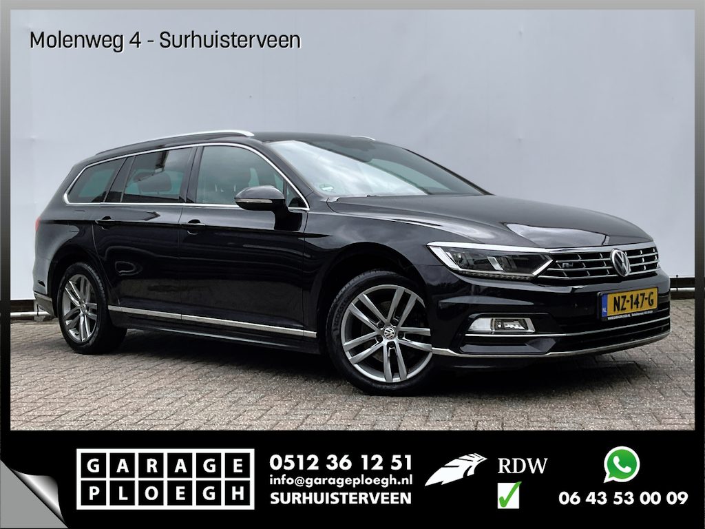 Volkswagen Passat Variant 1.6 TDI Highline R-Line Automaat Trekhaak Stoelverw Carplay Orig.NL Voll.Onderhouden!