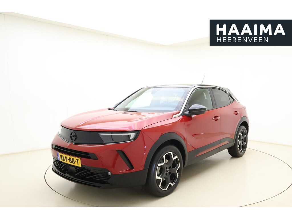 Opel Mokka 1.2 Turbo 130pk Ultimate | Climate Control | Adaptive Cruise control | Navi via Apple Carplay/Android Auto | Alcantara bekleding | Massagefunctie | ZXwart dak | 18" Lichtmetalen velgen
