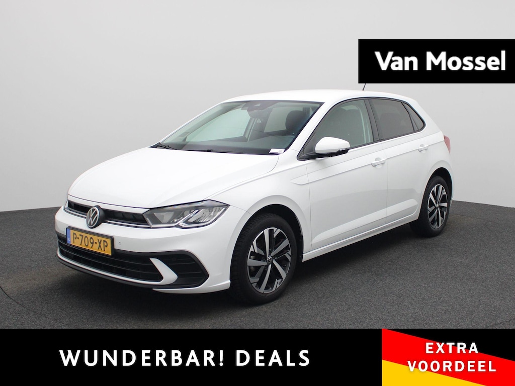 Volkswagen Polo 1.0 TSI Life Business 95pk | Navigatie | Apple Carplay/Android Auto | Cruise control adaptief | Digital Cockpit Pro | Climatronic (automatische airco) | Parkeer sensoren voor en achter | stoelverwarming |