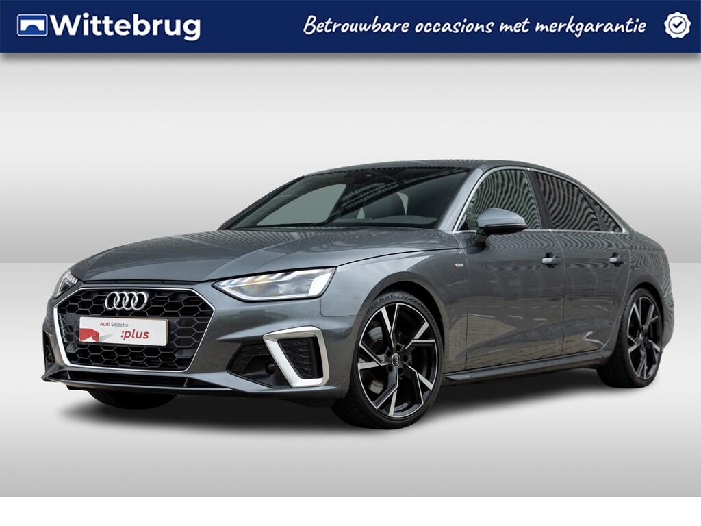 Audi A4 Limousine 35 TFSI 150PK S edition | Apple Carplay | Achteruitrijcamera | 19 Inch | Stoelverwarming |