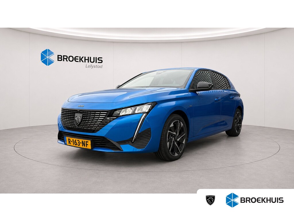 Peugeot 308 1.6 HYBRID 180PK ALLURE PACK BUSINESS AUTOMAAT / NAVI / LEDER / CLIMA / PDC / 17" LMV / CAMERA / KEYLESS / AFN. TREKHAAK / FULL-LED / WINTERPAKKET / BLUETOOTH / CRUISECONTROL !!