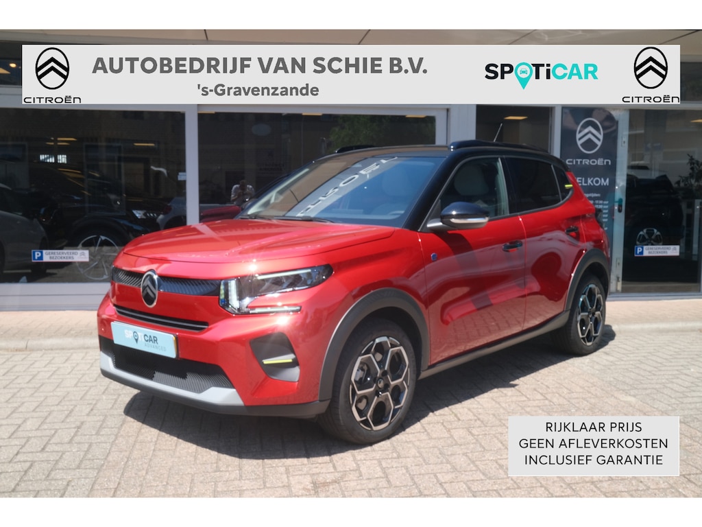 Citroën E-C3 Max 44 kWh 100% EV | Carplay | Boordlader | Draadloos tel. laden etc