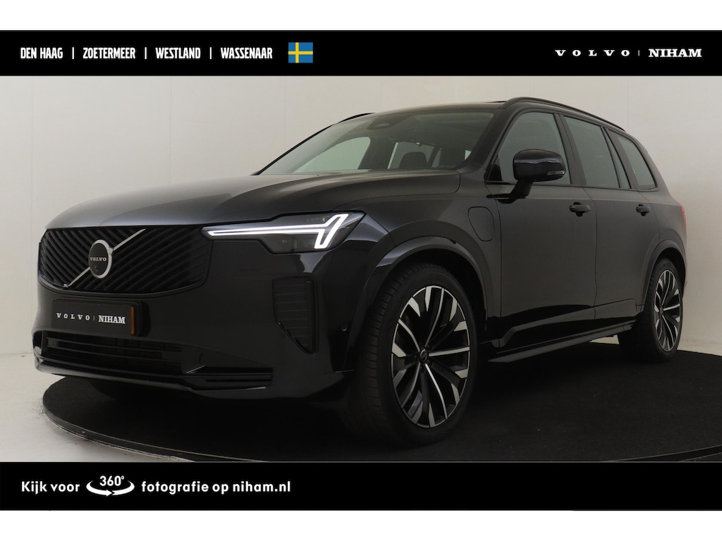 Volvo XC90 II T8 PLUG-IN HYBRID AWD ULTRA DARK *FULL OPTIONS!* -PANO.DAK|BOWERS&WILKINS|LUCHTVERING|360°CAM|HEAD-UP DISP.|GEVENT.LEDER+MASSAGE|TREKHAAK|21"|SoH:100%