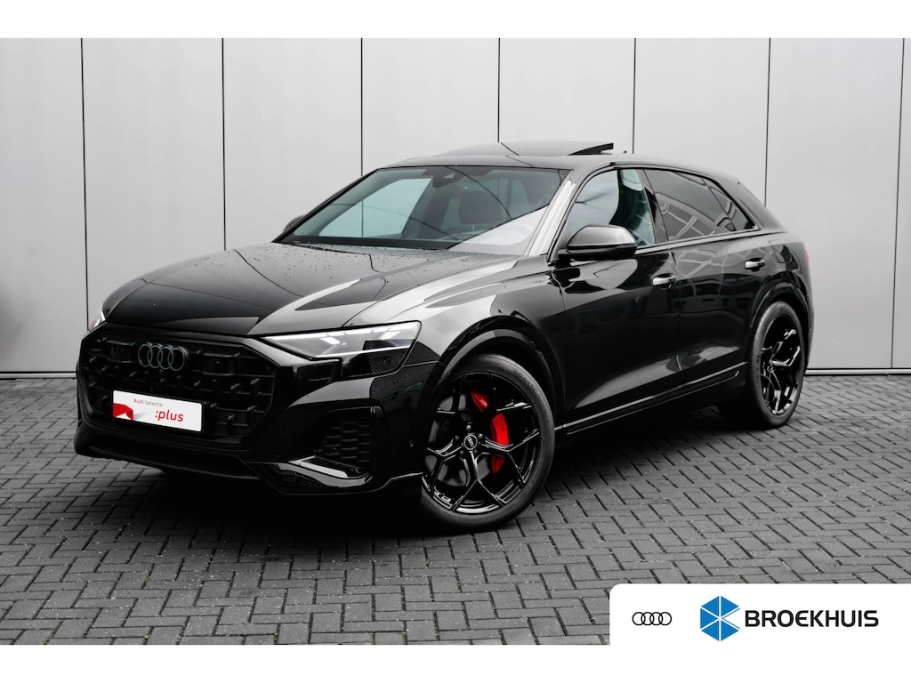 Audi Q8 55 TFSI e quattro Pro Line S 394 PK | Trekhaak | Panoramadak | Head-up | 360 camera | Elek. stoelen | Stoelverw. voor+achter