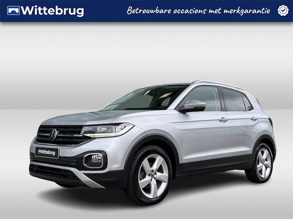 Volkswagen T-Cross 1.0 TSI 110pk Style DSG Automaat / Navigatie / Led / Stoelverwarming / Camera / LM 17 inch / Parkeersensoren / APP