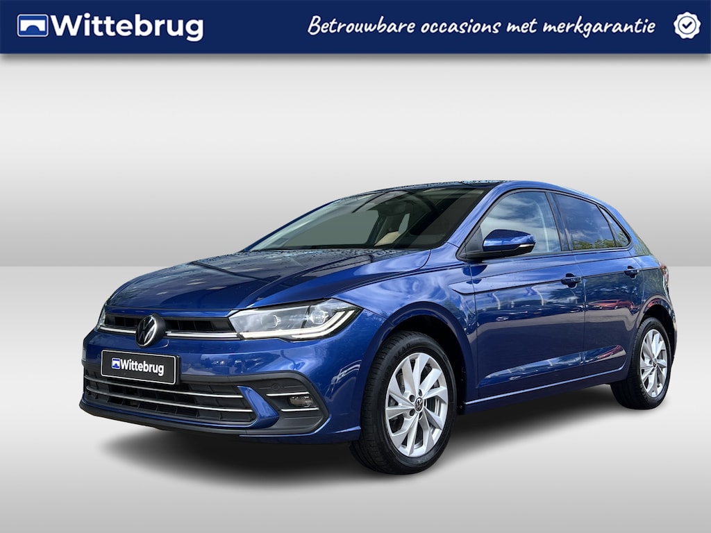 Volkswagen Polo 1.0 TSI 95pk STYLE DSG Automaat / Navigatie / Virtual Cockpit / IQ-Led / Stoelverwarming / 16'' LMV