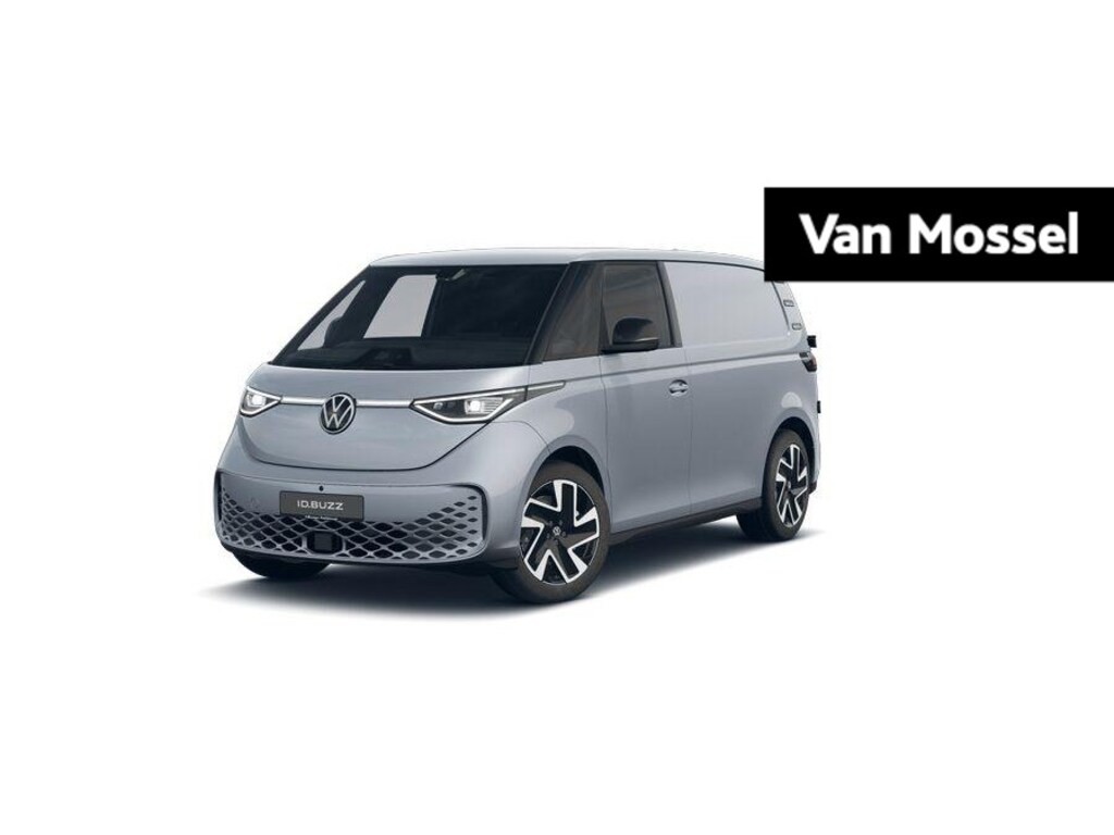 Volkswagen ID. Buzz Cargo Bulli Limited Edition 286PK | Climatric Airco | Trekhaak | Stoelverwarming | Draadloos Apple Carplay/ Android Auto | DAB+ | Achteruitrijcamera inclusief 360 graden | Diefstalalarm | Navigatie | LED Matrix koplampen | Voorruit verwarmbaar |