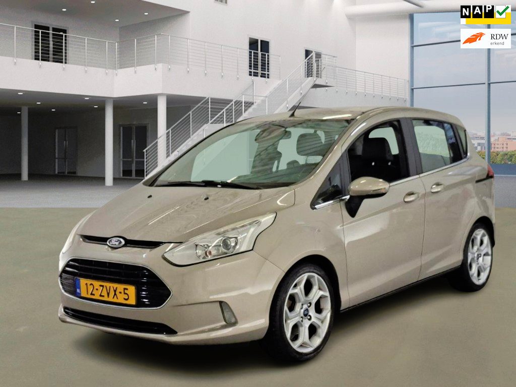 Ford B-Max 1.0 EcoBoost Titanium|LAGE KM MET NAP TOPSTAAT APK10-07-2027