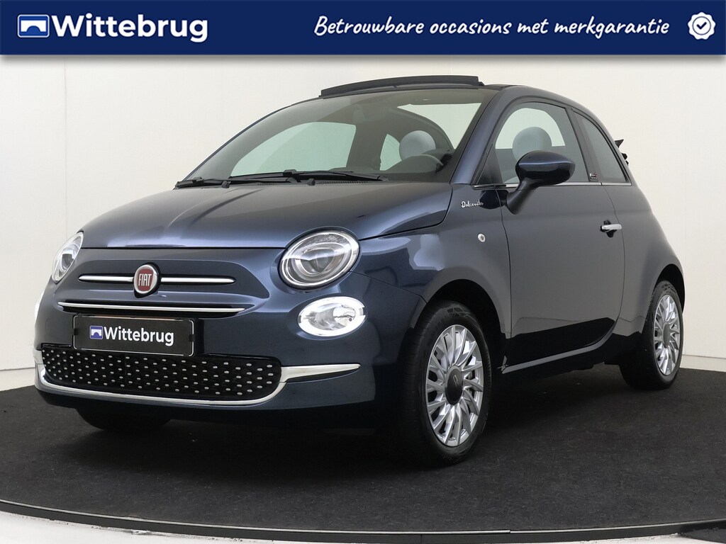 Fiat 500 1.0 Hybrid Dolcevita Cabrio | Hybrid | Parkeerhulp | Apple Carplay |