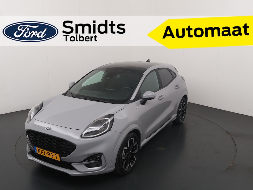 Ford Puma EcoBoost Hybrid 155 pk ST-Line X Automaat | Trekhaak | Pano | Winter Pack | Camera | El. a. klep | Adapt. cruise | LED | garantie tm 06-2028