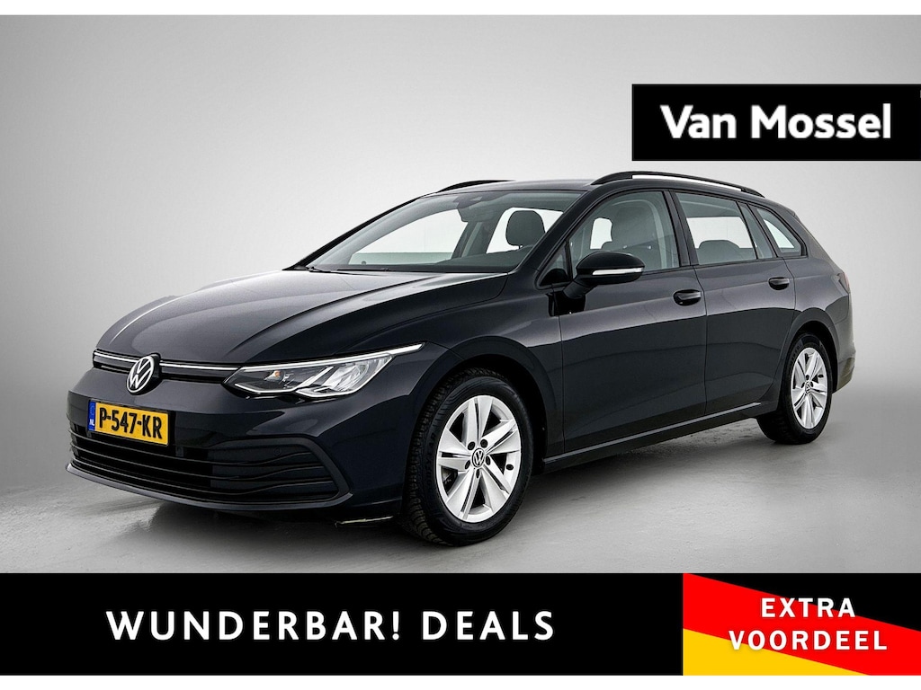 Volkswagen Golf Variant 1.5 eTSI Life Business 1 eerdere eigenaar | Trekhaak | Apple Carplay | Android Auto | Stoelverwarming | Cruise Control Adaptief | Dakrails | Parkeersensor Voor en Achter | Sfeerverlichting