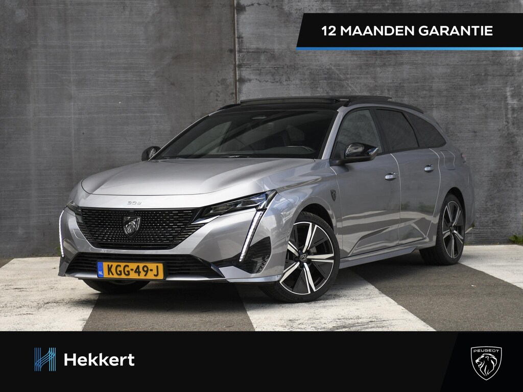 Peugeot 308 SW GT 1.6 Plug-in Hybrid 225pk Automaat PANO | 18''LM | ADAPT. CC | DODE HOEK | STANDKACHEL | CAMERA | DAB