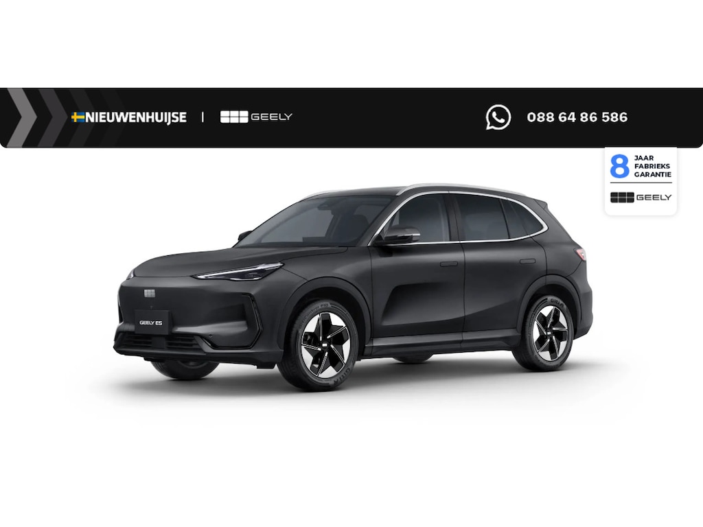 Geely E5 Pro 60 kWh | Verw. en Geventileerde voorstoelen | Warmtepomp | 360graden Camera | PDC achter |
