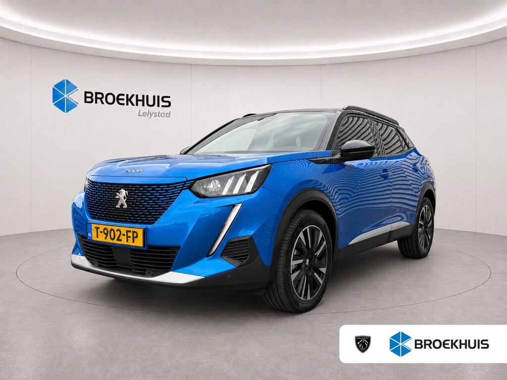 Peugeot e-2008 50KWH 136PK GT PACK AUTOMAAT / NAVI / LEDER / CLIMA / PDC / 18" LMV / CAMERA / ALCANTARA / KEYLESS / FULL-LED / FULL OPTIONS  !!