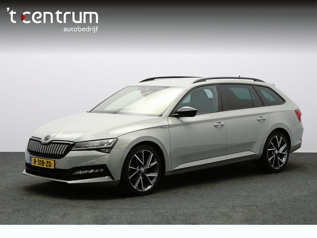 Skoda Superb Combi 1.4 TSI iV 218 PK Sportline Business PHEV, Kuipstoelen, Trekhaak, Memory, 4 x Stoelverwarming