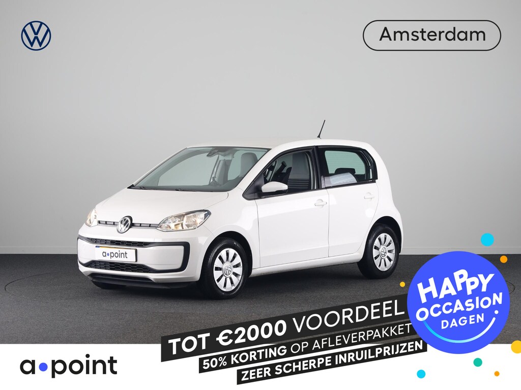 Volkswagen Up! 1.0 BMT move up! 60 pk | Navigatie via App | Airco | Elektr. spiegels | DAB ontvanger |