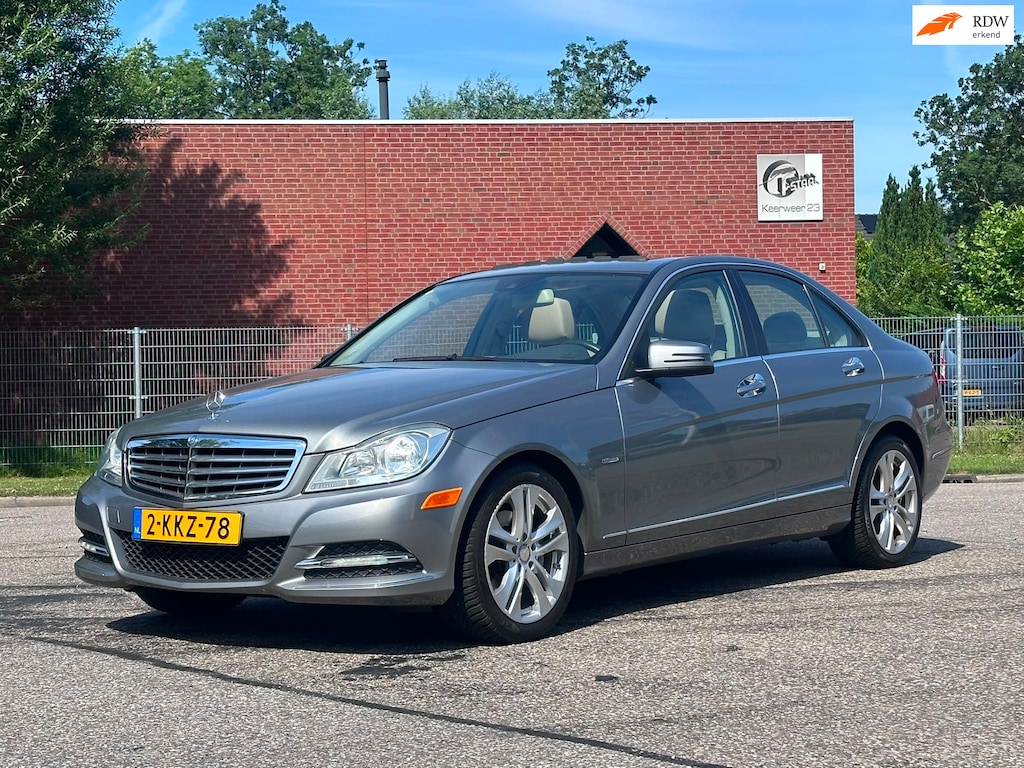 Mercedes-Benz C-klasse 250 Business Class Automaat*Achteruit camera**Leder*Schuifdak*Cruise*Clima*LM velgen*Stoelverwar*Navigatie*