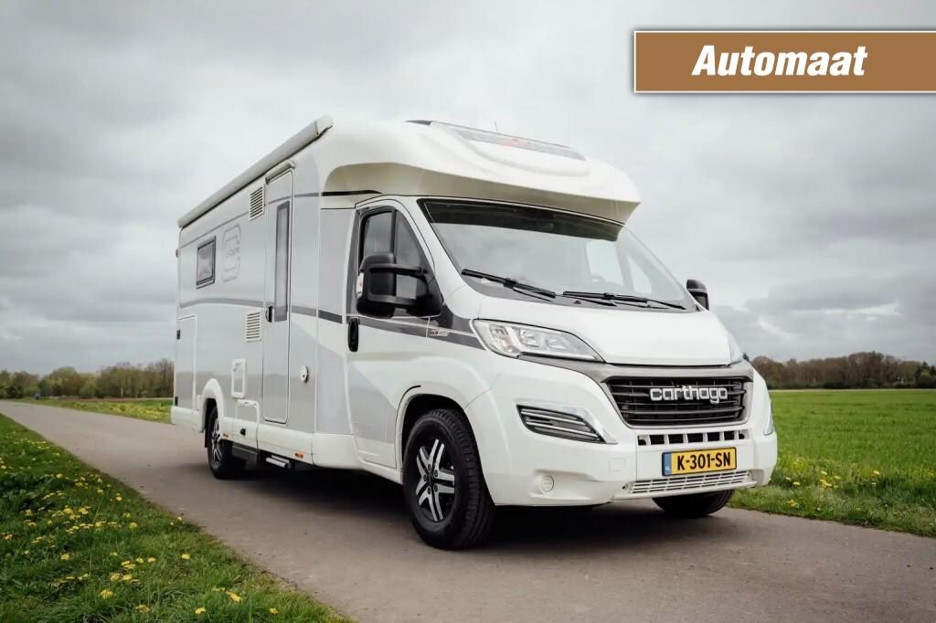 Carthago C-tourer C-Tourer T144 QB l PRIJS N.O.T.K l AUTOMAAT l LEVELSYSTEEM l
