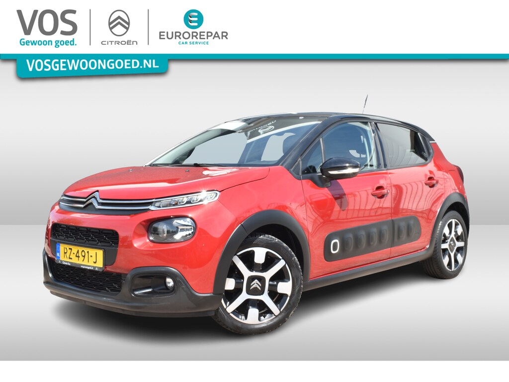 Citroën C3 PureTech 110 EAT6 Shine Automaat | Navi | Trekhaak |Airco | Camera achter |